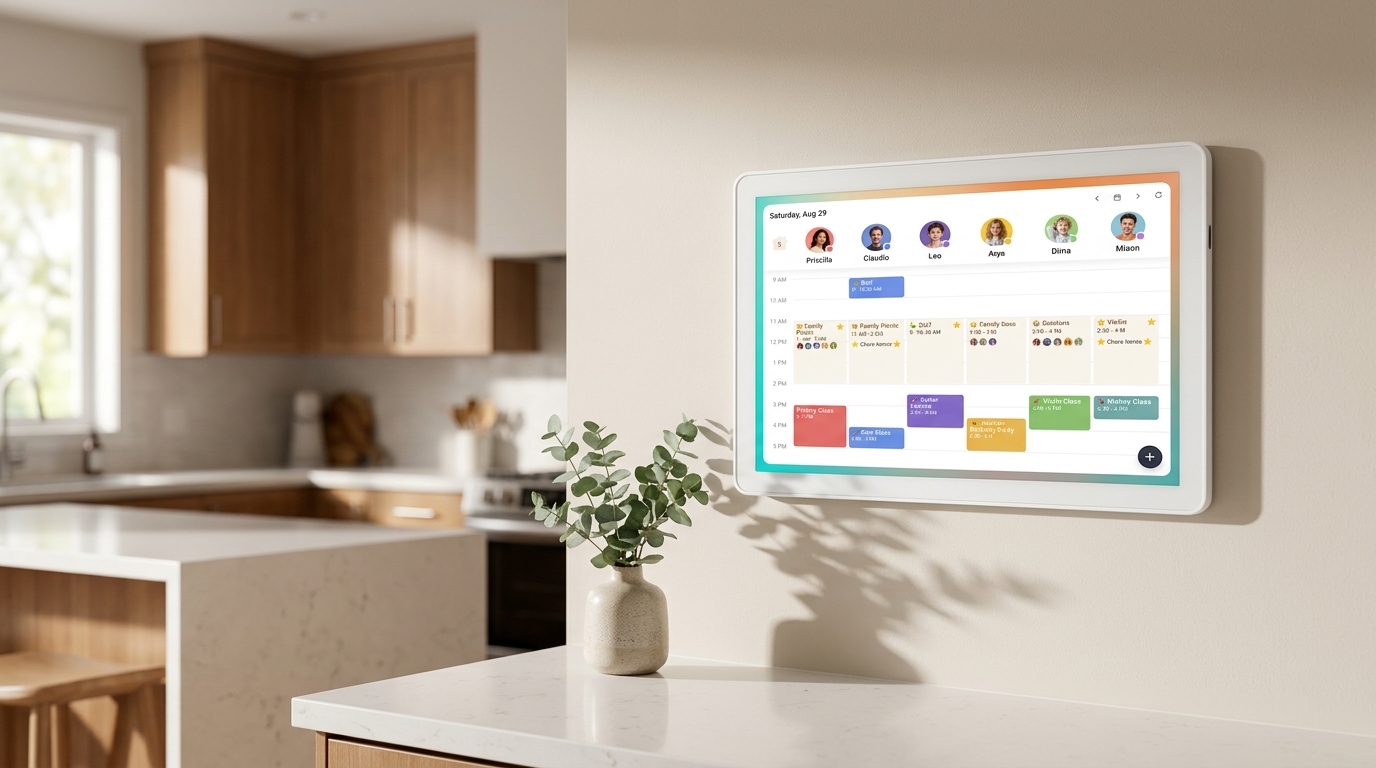 Cozyla Calendar 15.6 display