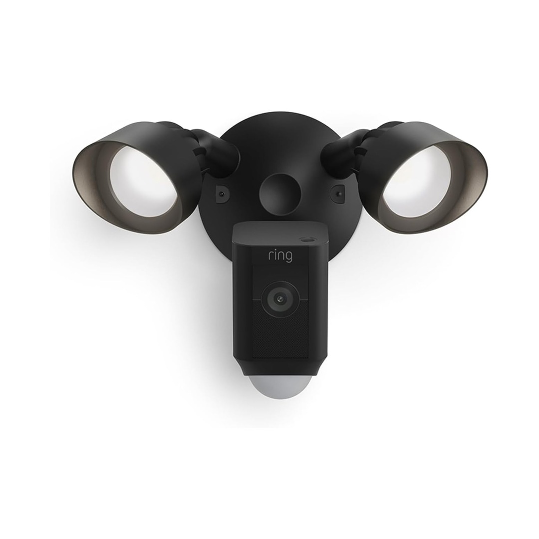 Ring Floodlight Cam Wired Plus, Outdoor Home or Busin…