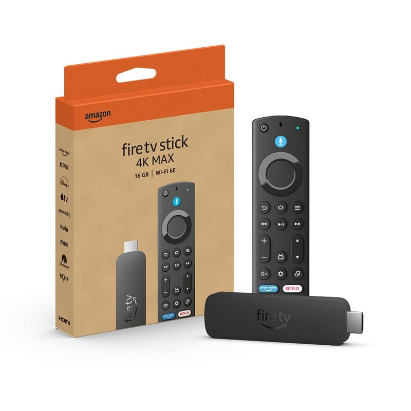 Amazon Fire TV Stick 4K Max Streaming Device (Wi-Fi 6E)