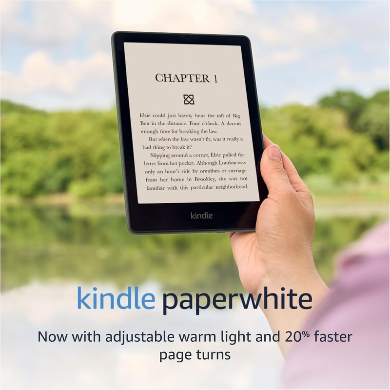 Amazon Kindle Paperwhite (16 GB, 6.8" 300 ppi, Waterproof)