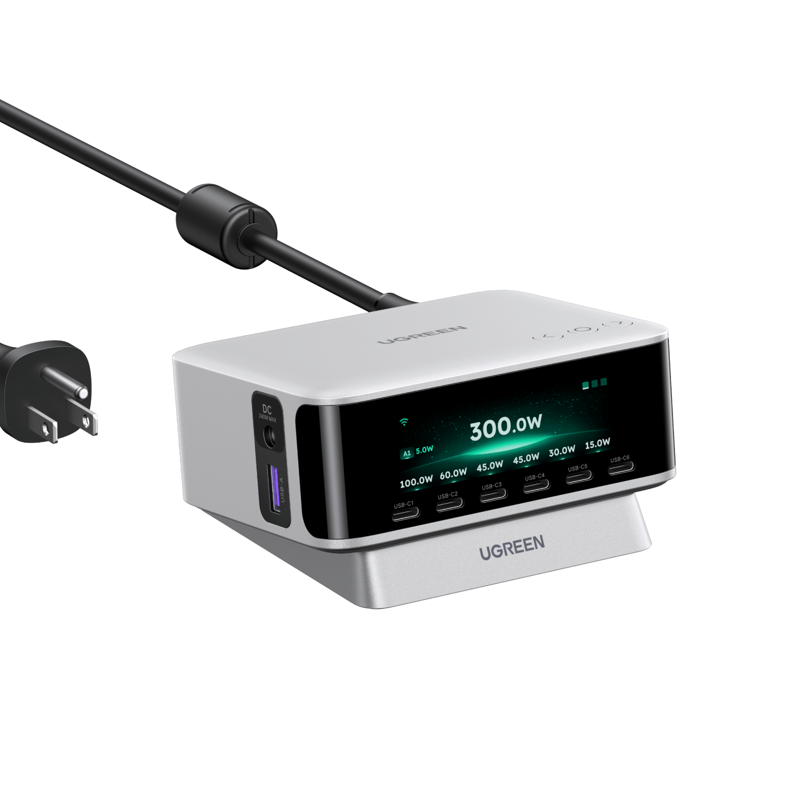 UGREEN Nexode Pro 300W 5-Port GaN Desktop Fast Charger